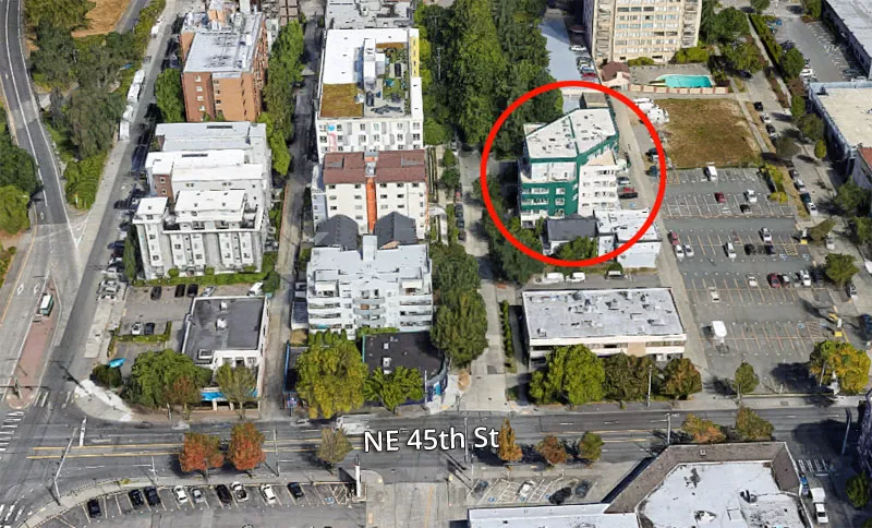 Staley's condo Condo location