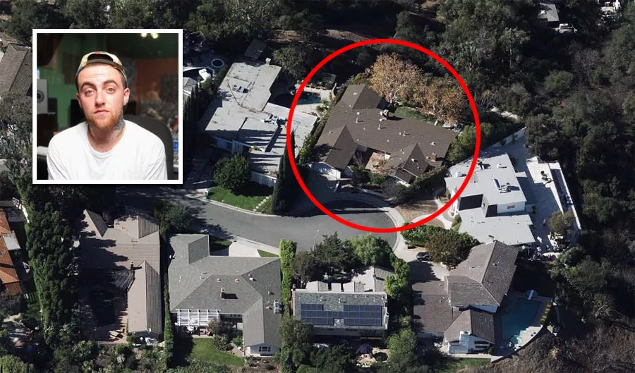 Mac Miller's House (Deceased) in Los Angeles, CA (Google Maps) (#3)