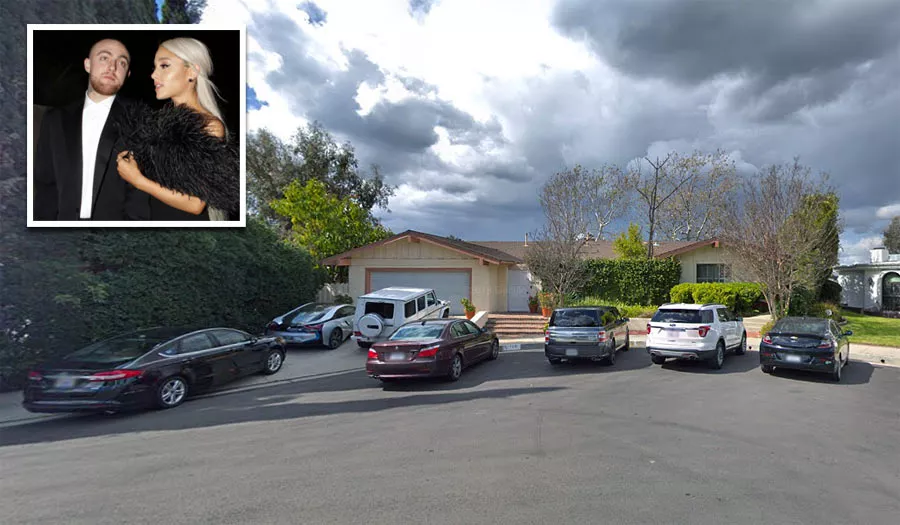 Mac Miller's House (former) in Los Angeles, CA (Google Maps)
