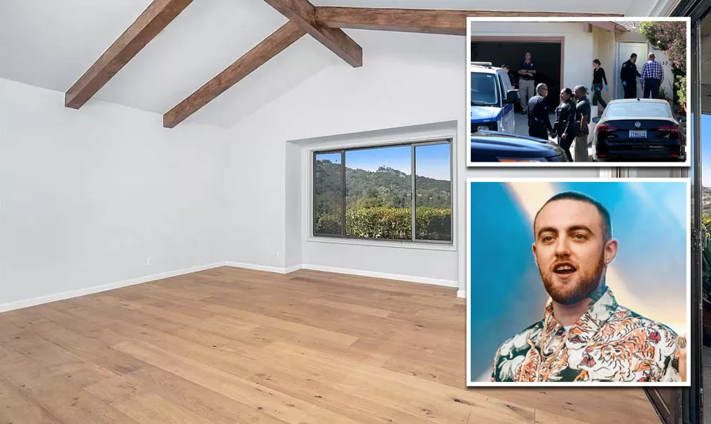 Mac Miller's house in Studio City, LA