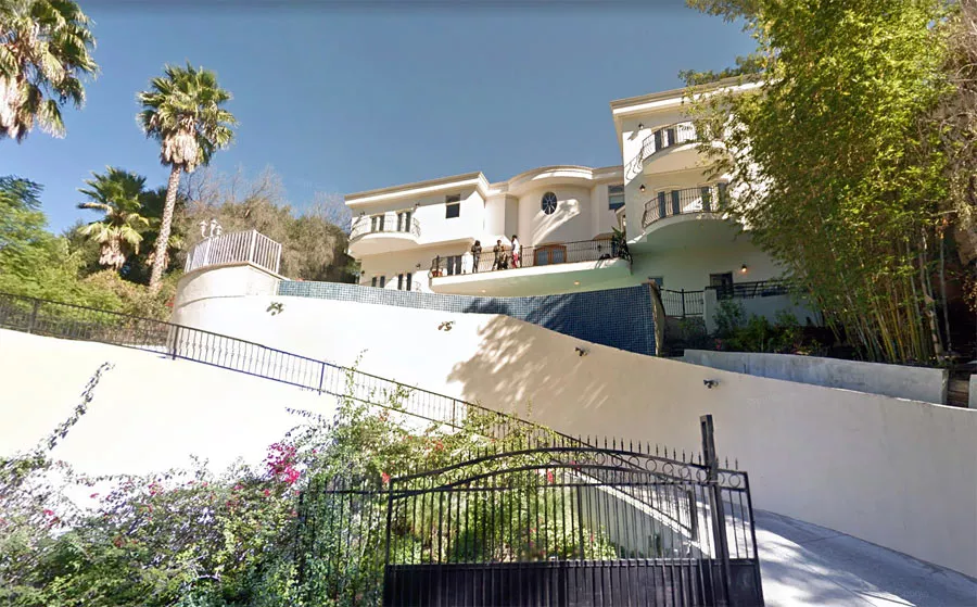 Mac Miller's house in Studio City, LA