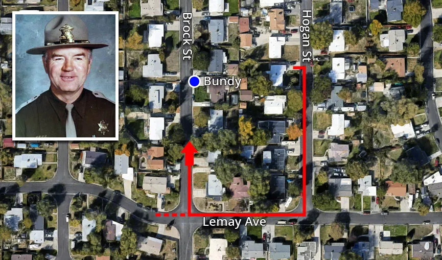 Hayward didn't plan on driving up Brock Street Sergeant Bob Hayward