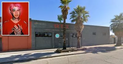 The location where Lil Peep was found dead The location where Lil Peep was found dead