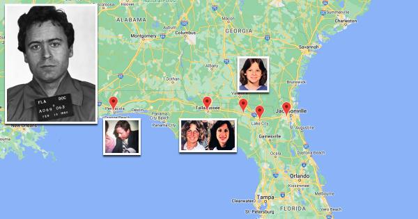 Ted Bundy Florida Locations and Map