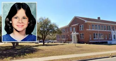 The school where Kimberly Leach was abducted The school where Kimberly Leach was abducted