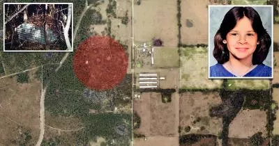 The site where Kimberly Leach's remains were discovered The site where Kimberly Leach's remains were discovered