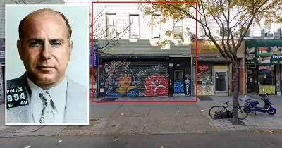 The location where Carmine Galante was killed The location where Carmine Galante was killed