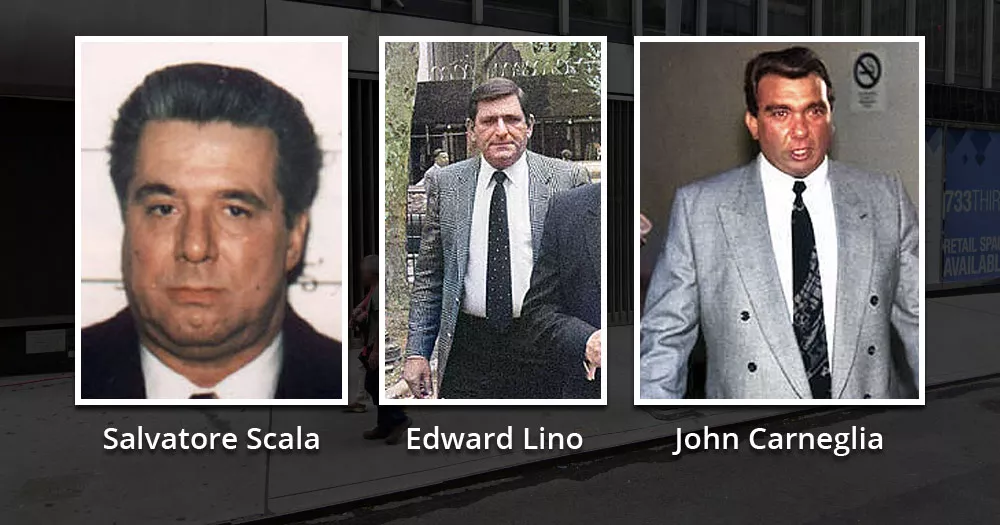 Salvatore Scala, Edward Lino, and John Carneglia Salvatore Scala, Edward Lino, and John Carneglia