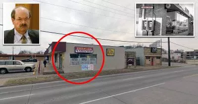 The location where BTK called 911 The location where BTK called 911