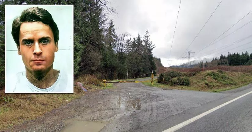The location of Ted Bundy's site at Taylor Mountain.