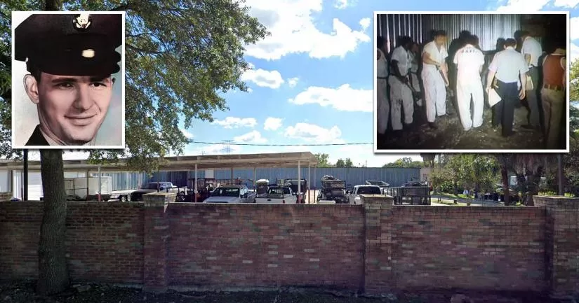 The boat shed where Dean Corll buried 17 of his victims