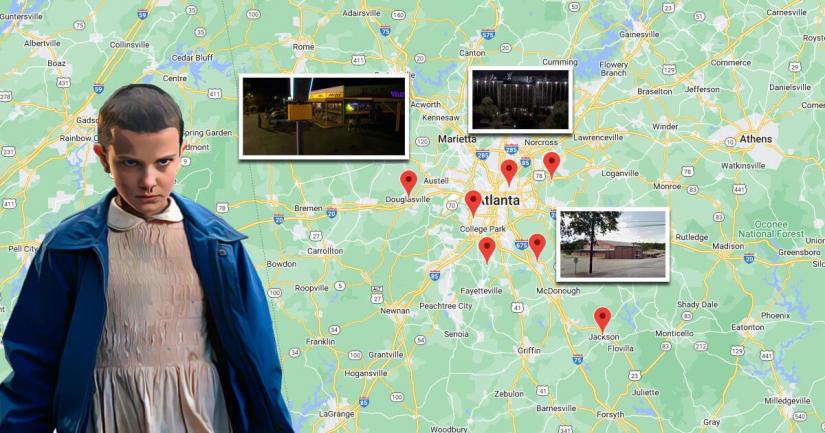 Stranger Things: Filming Locations and Map