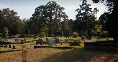 The cemetery from Stranger Things The cemetery from Stranger Things