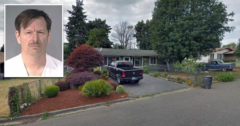 Gary Ridgway's house location.