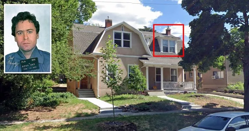 Ted Bundy's house in Salt Lake City, Utah