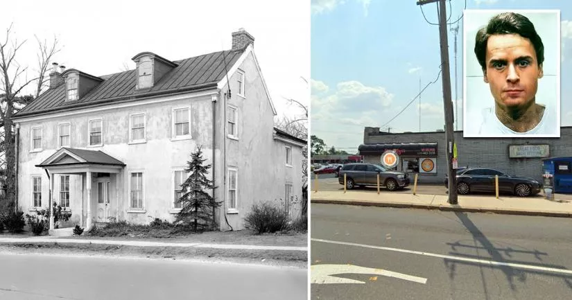 Ted Bundy's grandparents' house in Roxborough, Philadelphia