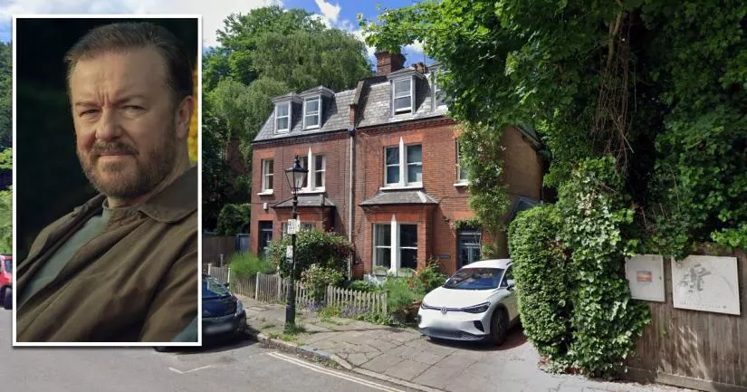 Ricky Gervais' house in After Life