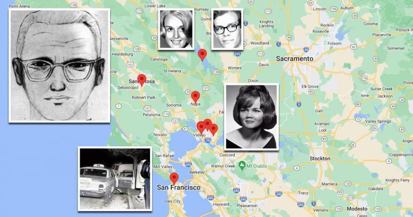 Zodiac Killer Locations: Take your own tour