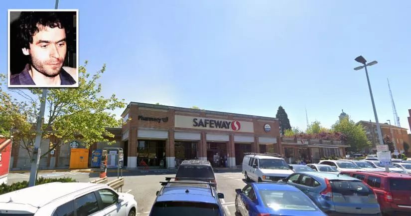 The Safeway store where Ted Bundy worked.