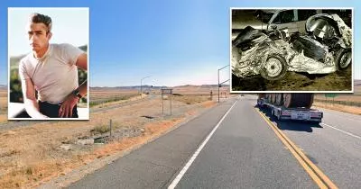 James Dean's crash site James Dean's crash site