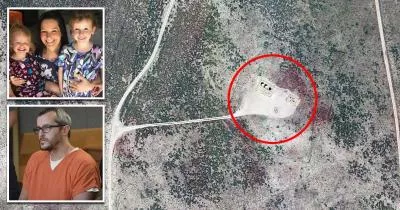 The site where Chris Watts buried his wife and daughters The site where Chris Watts buried his wife and daughters