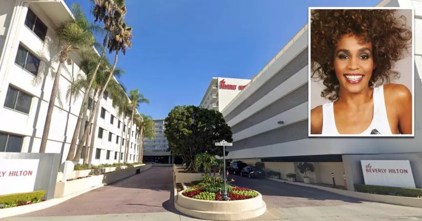 The hotel where Whitney Houston died