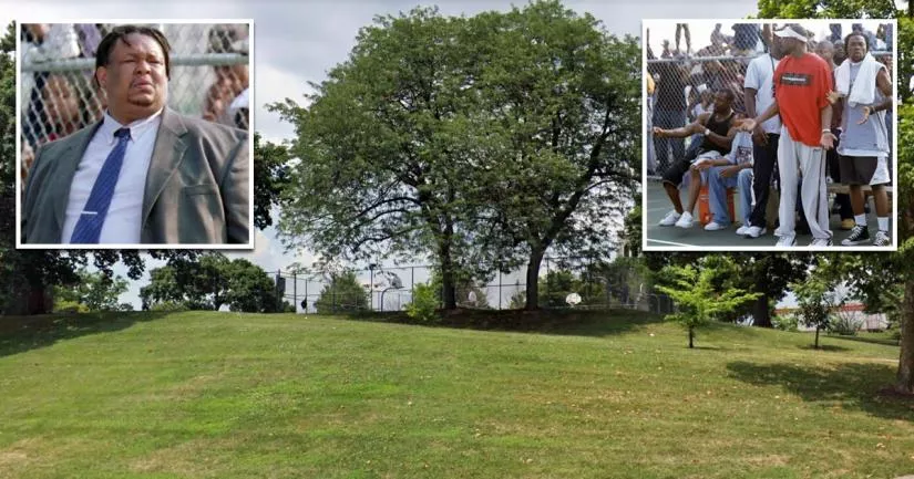 The basketball court from The Wire: Filming Location