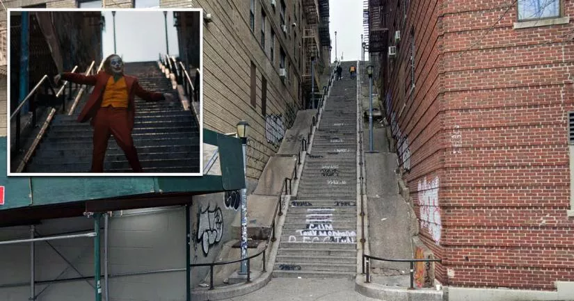 The Joker Stairs location