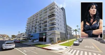 The apartment where Chyna died The apartment where Chyna died