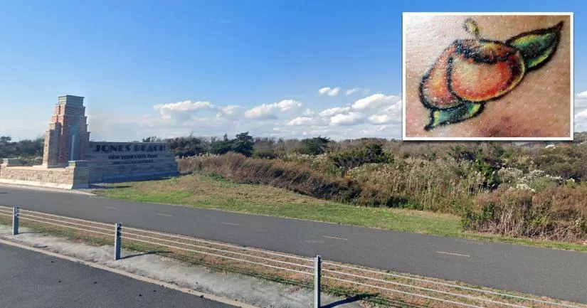 The site where Peaches' extremities were found