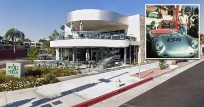 The location where James Dean's last photograph was taken The location where James Dean's last photograph was taken