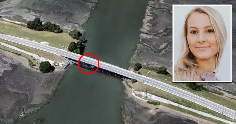 Archers Creek Bridge: Mallory Beach death location