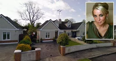 The house where Katy French collapsed The house where Katy French collapsed