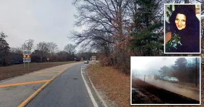 The location where Tina Foglia was found The location where Tina Foglia was found
