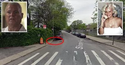 The location where Stacy Moskowitz and Robert Violante were shot The location where Stacy Moskowitz and Robert Violante were shot
