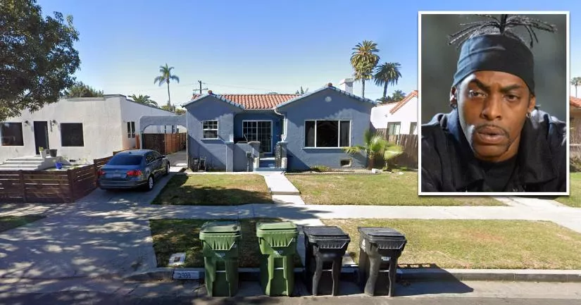 The house where Coolio died from an overdose