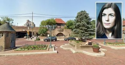 The location where Christine Freund was murdered The location where Christine Freund was murdered