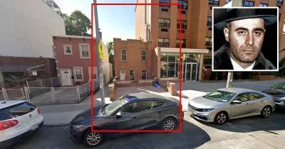 The location where Thomas Eboli was killed The location where Thomas Eboli was killed