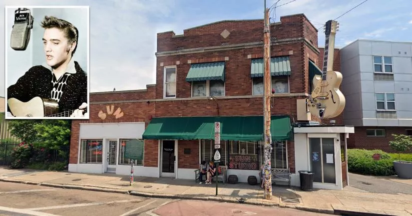 The studio where Elvis Presley recorded his first song