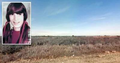 The location where Karen Vergata's skull was found The location where Karen Vergata's skull was found