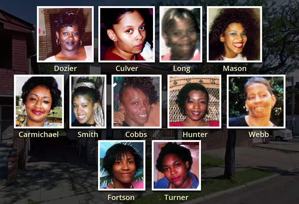 Victims Anthony Sowell victims