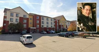 The hotel where Paul Gray died The hotel where Paul Gray died