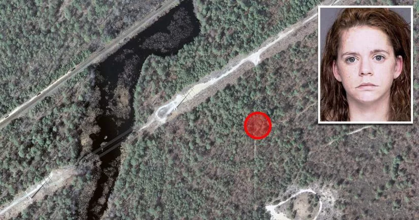 The site where Valerie Mack was found