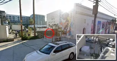 The sidewalk where Mark Diggs was murdered The sidewalk where Mark Diggs was murdered