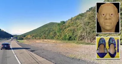 The location where Luzerne County Jane Doe (1973) was found The location where Luzerne County Jane Doe (1973) was found