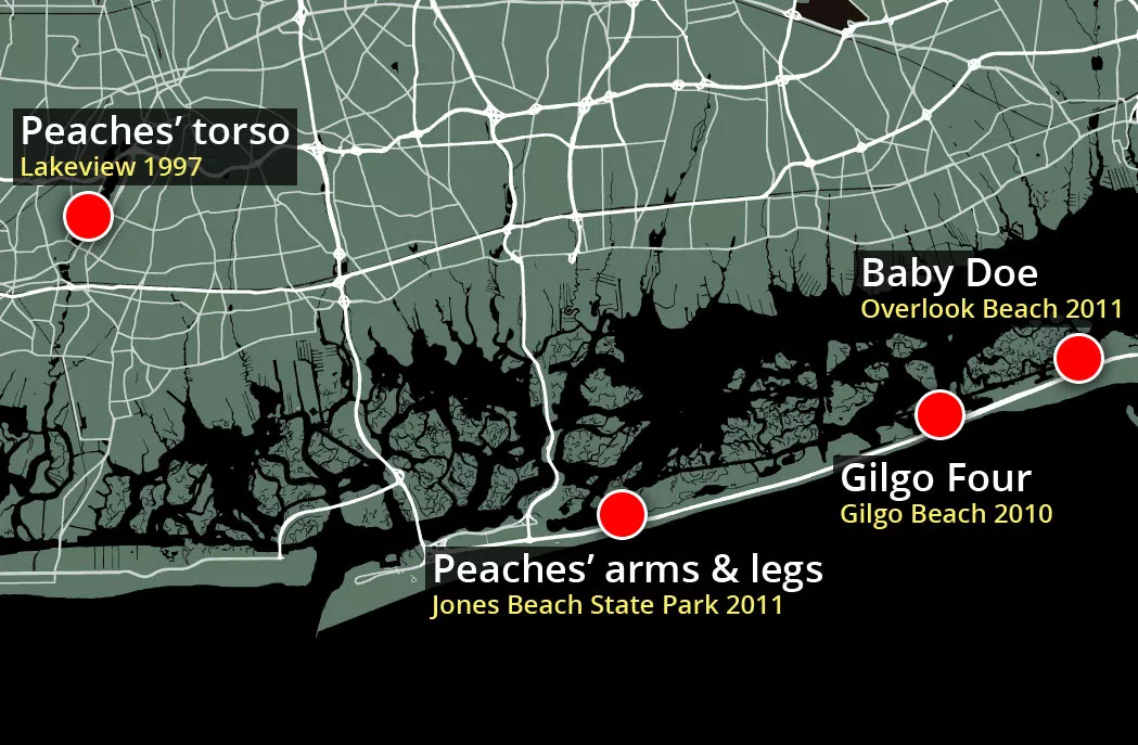 Peaches Doe map Peaches Doe map