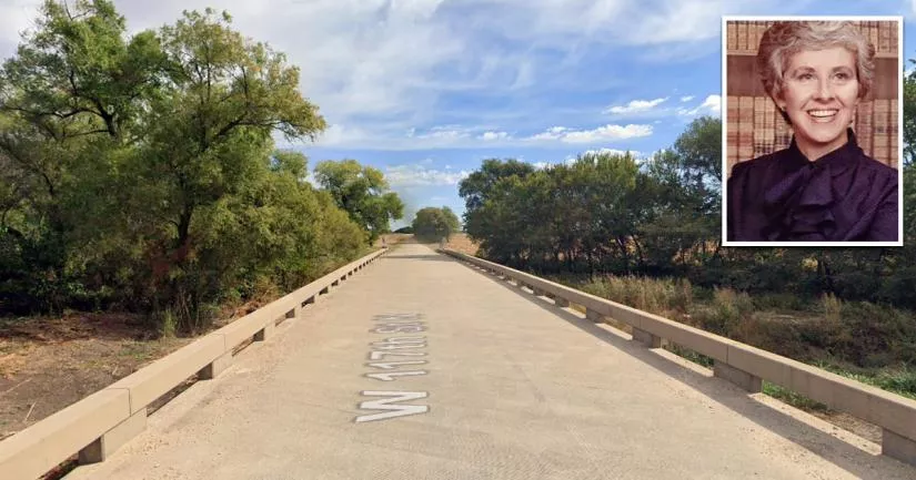 The bridge where BTK dumped the remains of Dolores Davis