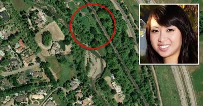 The location where Michelle Le was found The location where Michelle Le was found