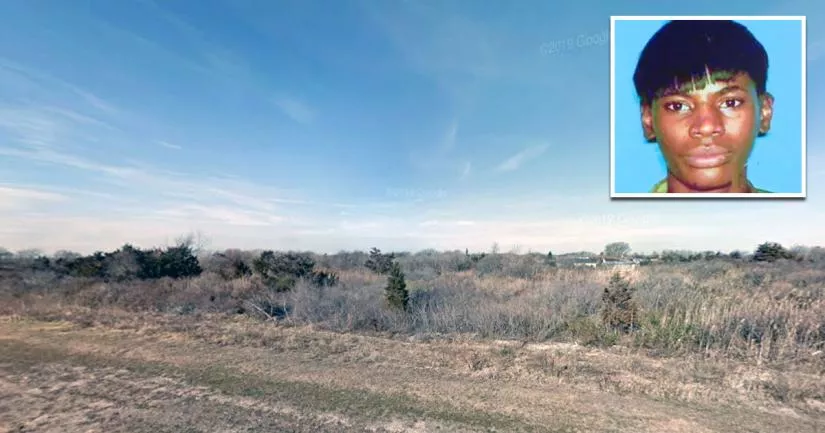 The site where Tanya Jackson's extremities were found