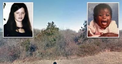The site where Valerie Mack and Tatiana Dykes were found The site where Valerie Mack and Tatiana Dykes were found
